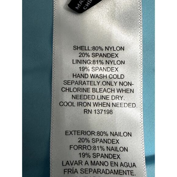 Royalty By Maluma Bikini Bottoms Cheeky Cut Camo Print High Quality Blue XL NWT - Picture 10 of 10